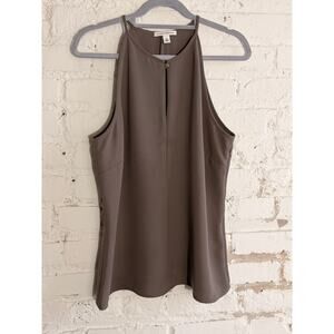 Banana Republic Brown Sleeveless Blouse